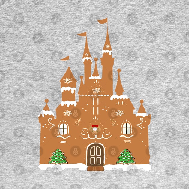 gingerbread castle by magicmirror